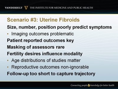 Scenario #3: Uterine Fibroids