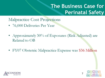 The Business Case for Perinatal Safety
