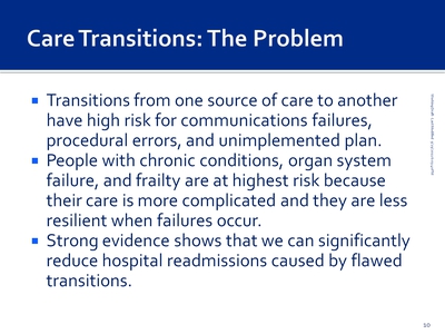 Care Transitions: The Problem