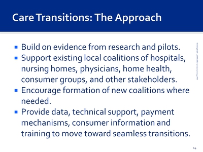Care Transitions: The Approach