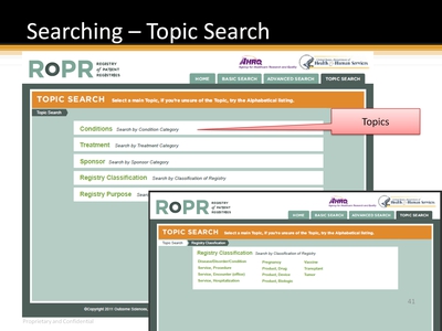 Searching-Topic Search