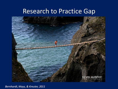 Research to Practice Gap