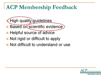ACP Membership Feedback