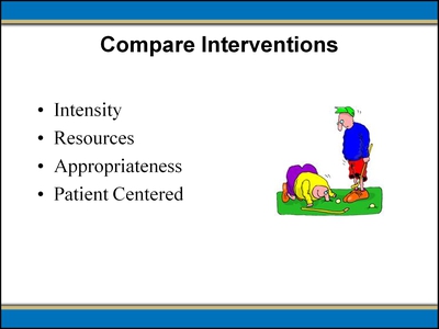Compare Interventions