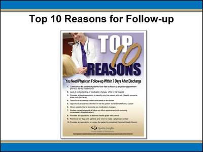 Top 10 Reasons for Follow-up