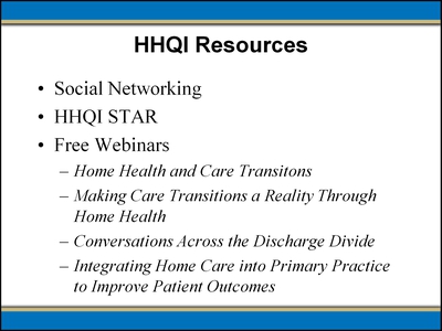 HHQI Resources