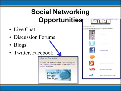 Social Networking Opportunities