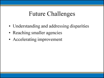 Future Challenges