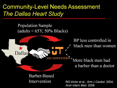 Community-Level Needs Assessment: The Dallas Heart Study