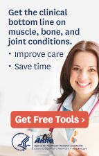 Get the clinical bottom line on muscle, bone, and joint conditions.