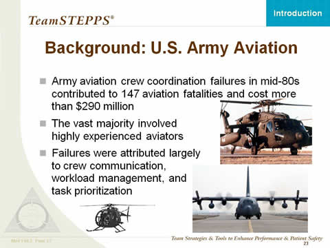 Text Description is below the image. Images: Photographs of military helicopters and an airplane are shown.