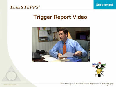 Trigger Report Video.