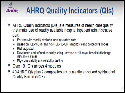 Improving Health Care Quality Indicators
