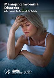 EHC Consumer Guide - Management of Insomnia Disorder: A Review of the Research for Adults