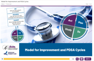 Model for Improvement and PDSA Cycles
