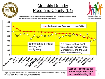 Mortality Data by Race and County (L4)
