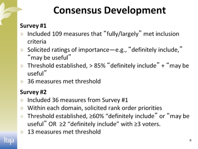 Consensus Development