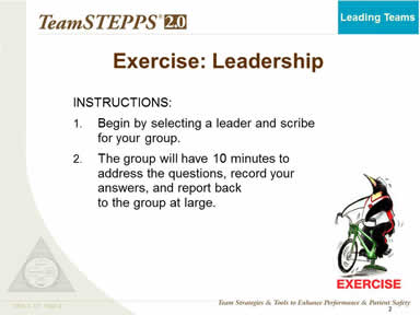 Exercise: Leadership