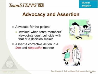 Advocacy and Assertion