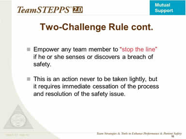 The Two-Challenge Rule