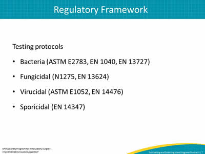 Regulatory Framework
