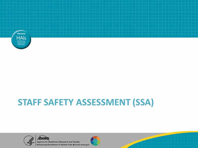Staff Safety Assessment (SSA)