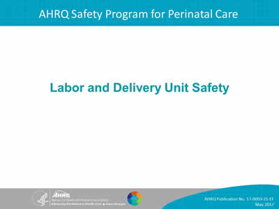 Labor and Delivery Unit Safety