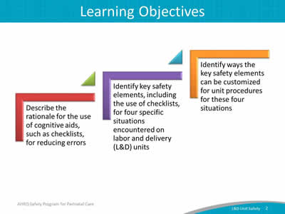 Three ascending steps show the learning objectives.