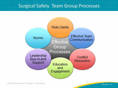 Surgical Safety Teams’ Group Processes