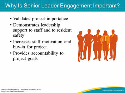 What Is Senior Leader Engagement?