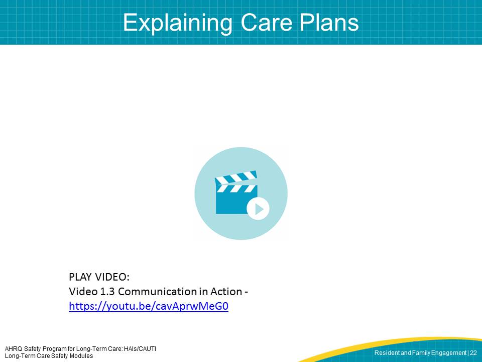 Explaining Care Plans