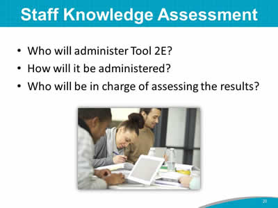 Staff Knowledge Assessment