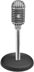 Icon of a microphone
